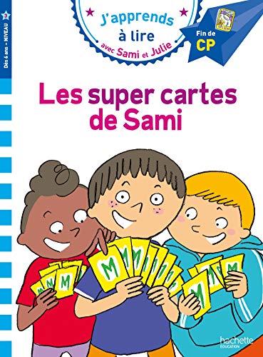 J'apprends à lire avec Sami et Julie CP : Les super cartes de Sami